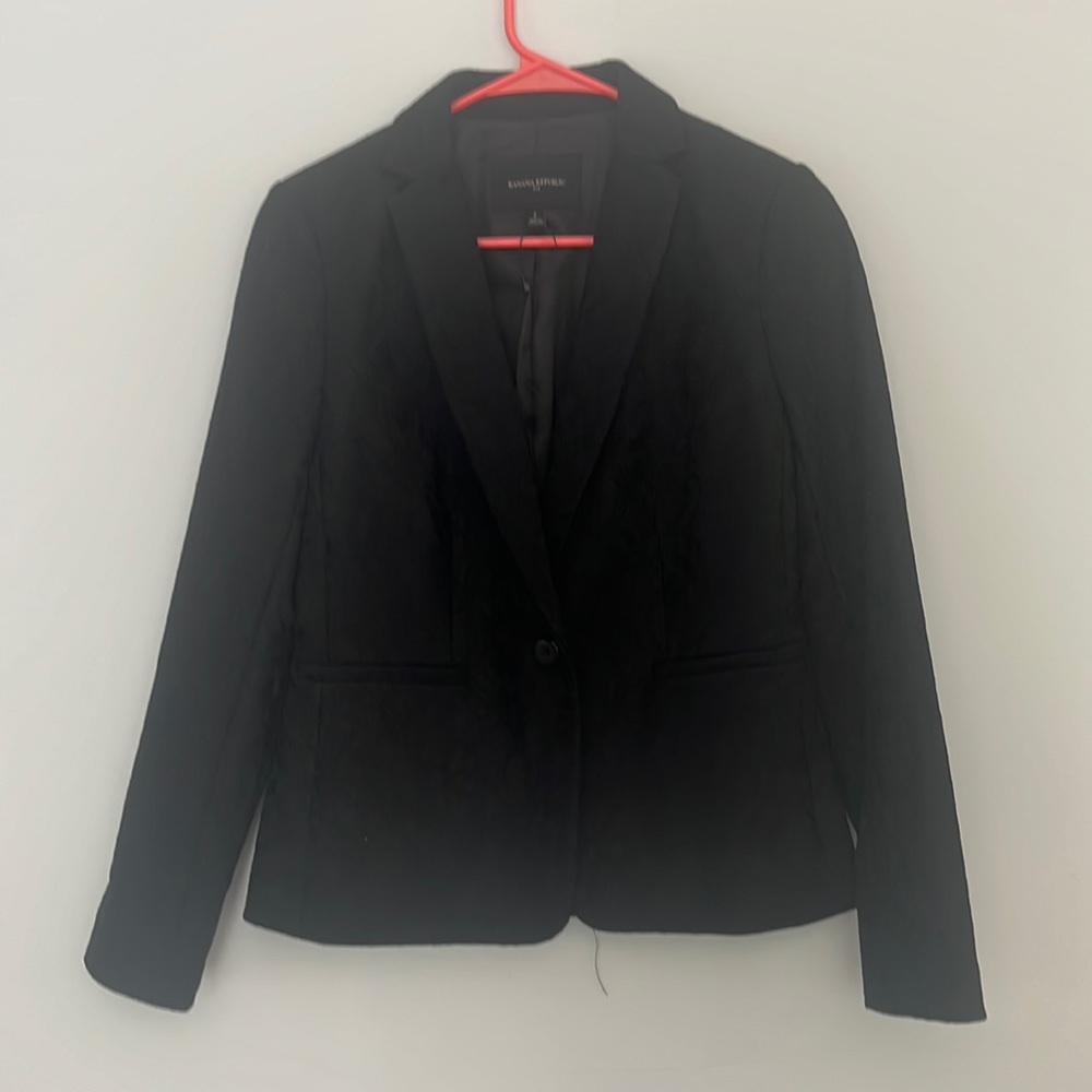 Banana Republic Floral Pattern Blazer